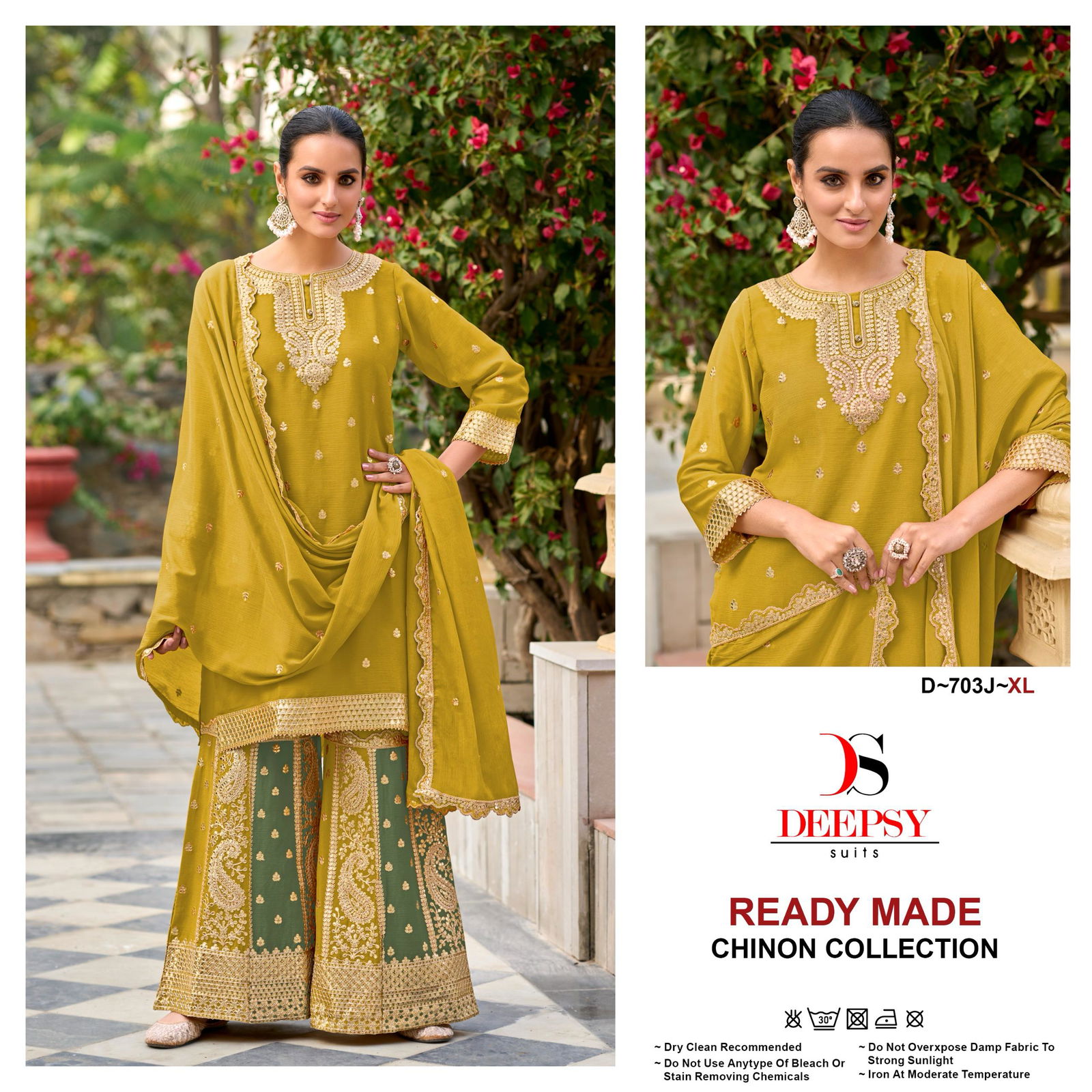 Deepsy D 703 H To K Chinon Pakistani Readymade Suits Suppliers In India